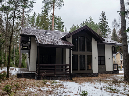 Купить Металлочерепица МП Ламонтерра / Монтеррей, Викинг / Viking 0,45 цвет RAL8017 Темно-коричневый - изображение 3